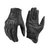 Зимние теплые кожаные перчатки, перчатки для мотоциклистов, полностью закрывающие пальцы, водонепроницаемые, ветрозащитные, перчатки для сенсорных экранов, для гонок, вождения, катания на лыжах