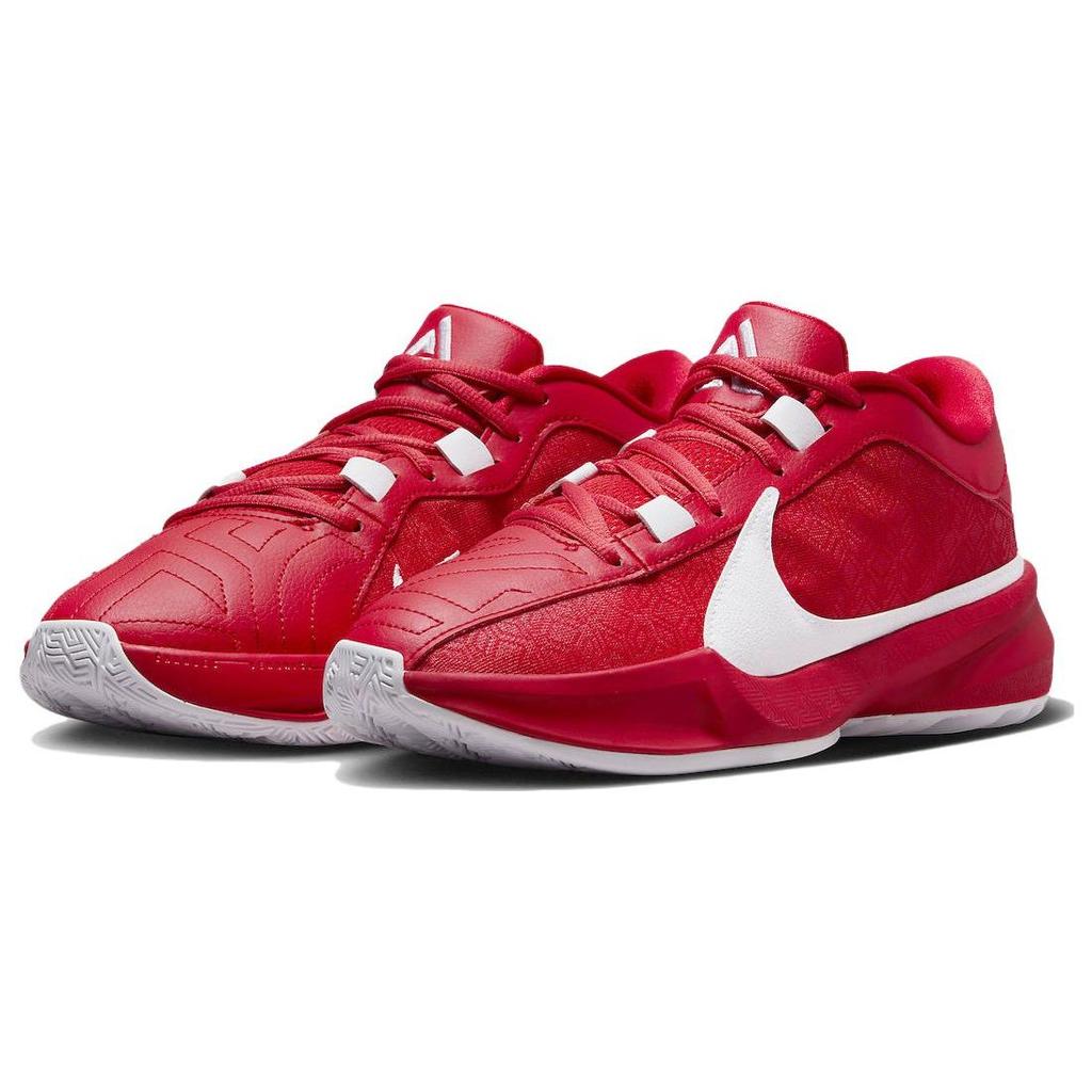 Nike Zoom Freak 5 TB University Red Men Sneakers White Black DZ2946-600