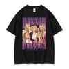 Summer Hannah Montana Logo T Shirt Men Women Casual Short Sleeve Tee Shirt Unisex Fashion Aesthetic Trend Y2K T-shirt Streetwear