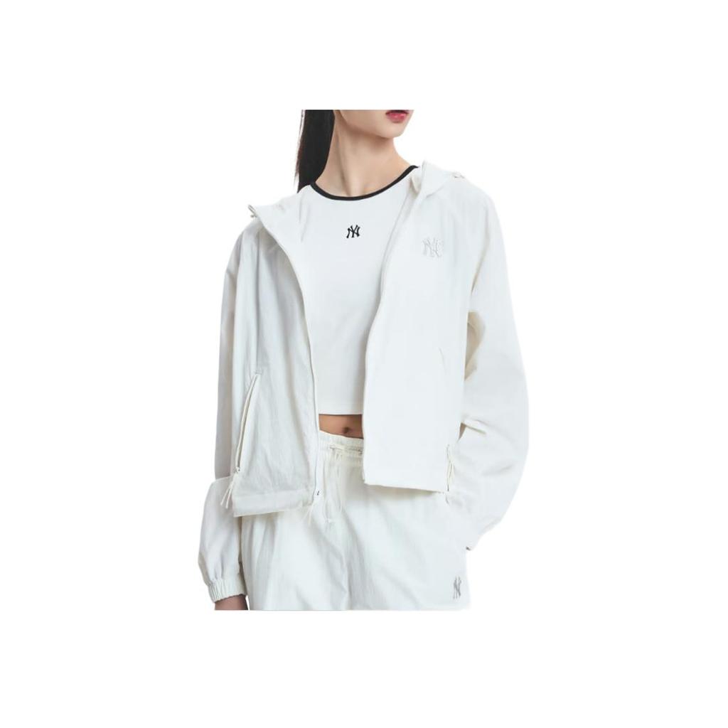 New MLB Jackets & Coats Women's White 3FWJV0153-50IVS