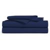 Flat Sheet - NAVY BLUE - 180x290 Cm - 100% Cotton - 57 Threads/cm - Machine Washable