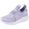 Skechers Удобные универсальные прочные низкие повседневные кроссовки для девочек Детские кеды Светло-лиловые 303565L-LVMT