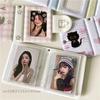 3 Inch Cartoon Fork Black Cat Style Photo Album 32 Pockets Kpop Idol Photo Card Holder ID Card Storage Collect Book