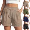 Женские Шорты Повседневные Летние Цветные На Шнурке Пляжные Свободные С Карманами