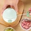 Mini Manual Garlic Chopper Portable Hand-Pull Food Processor for Garlic Ginger Chili Efficient Food Preparation Kitchen Gadget