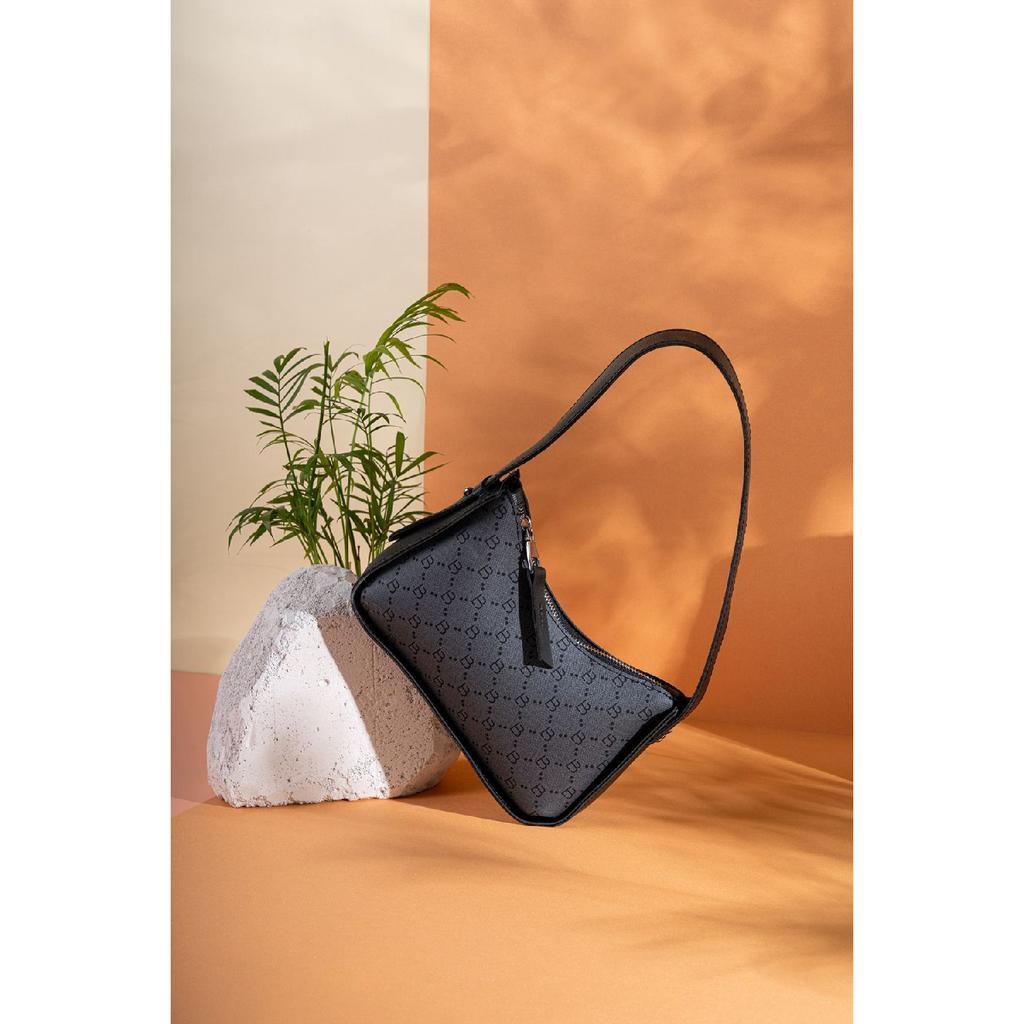 Женская сумка Baguette с узором на руку и через плечо