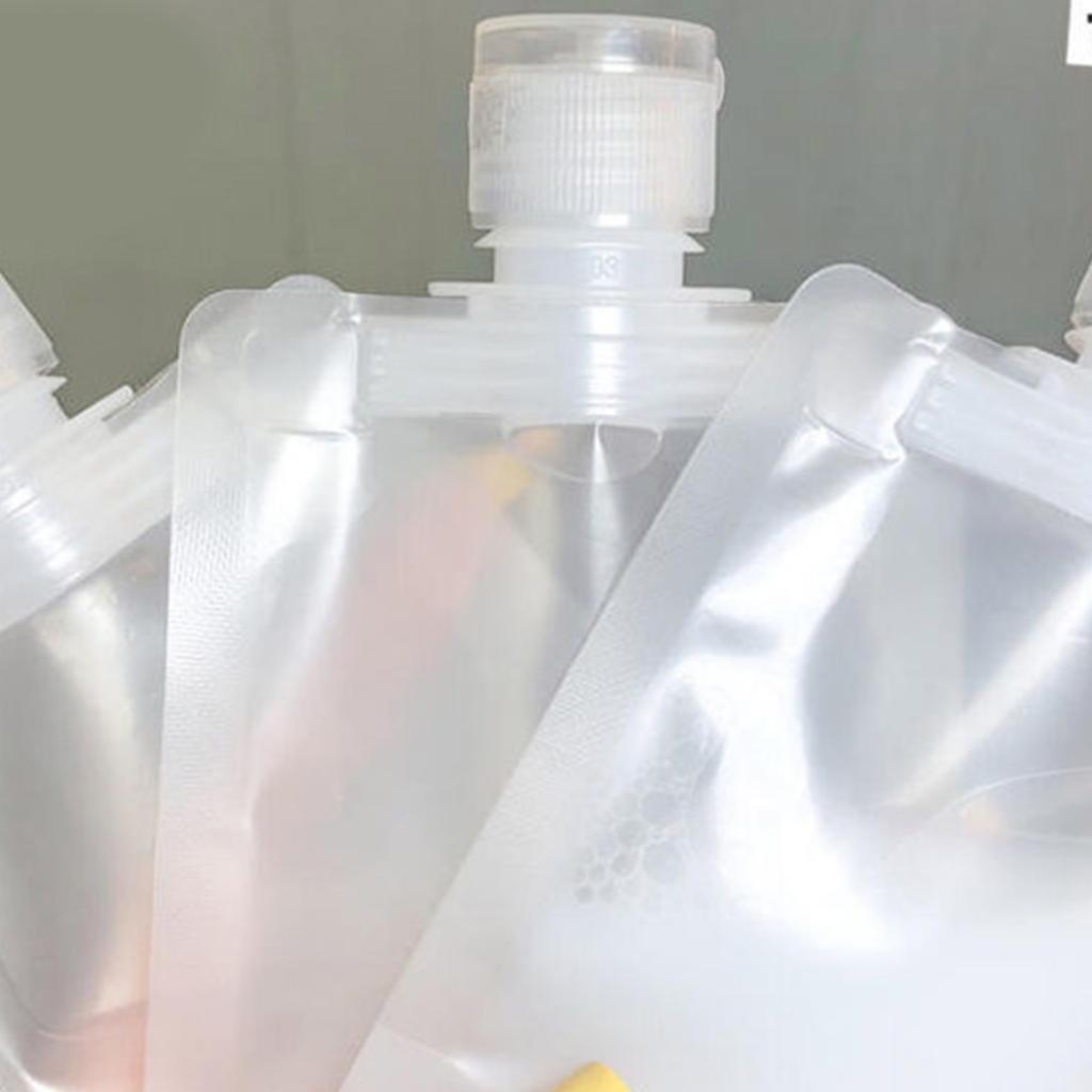 Многоразовый пакет с откидной крышкой для жидкой косметики 30 мл, 50 мл и 100 мл, пакеты для дозатора лосьона