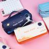 Organizer Double Zipper Handbags Makeup Pouch Big Pen Bag Astronaut Pencil Case Cosmetic Storage