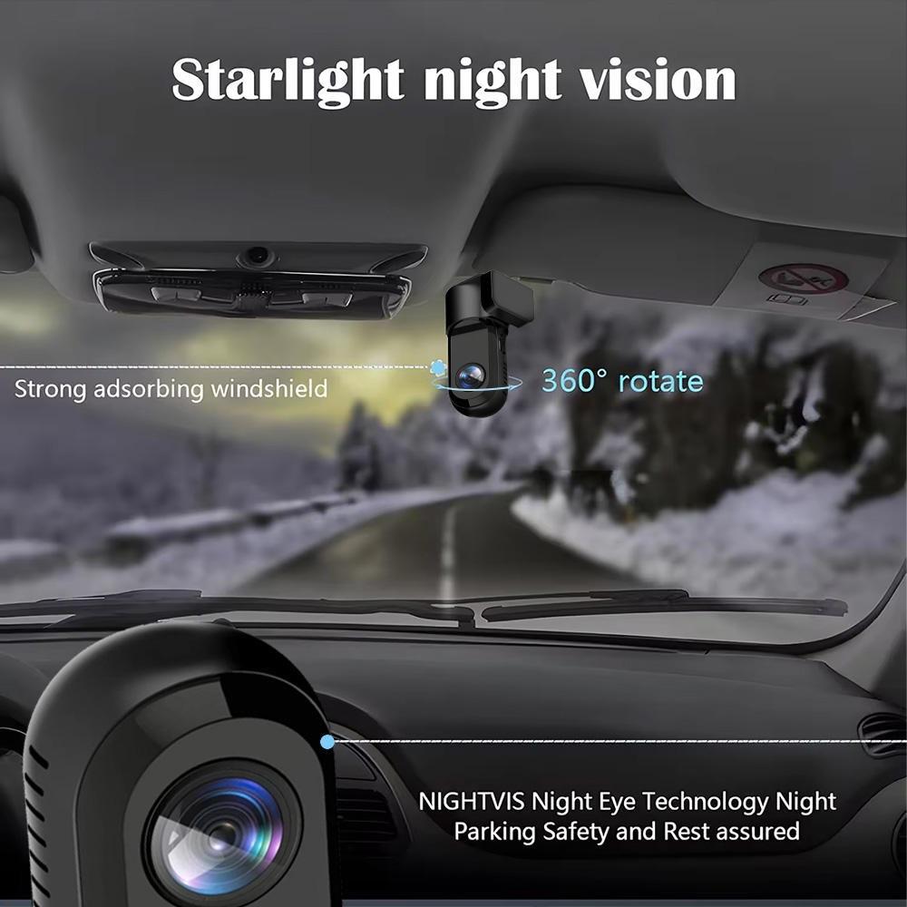 1080P HD Автомобильный видеорегистратор, Android WiFi, Черный ящик, ADAS Ночное видение Циклическая запись, Устройство для мониторинга видео водителя