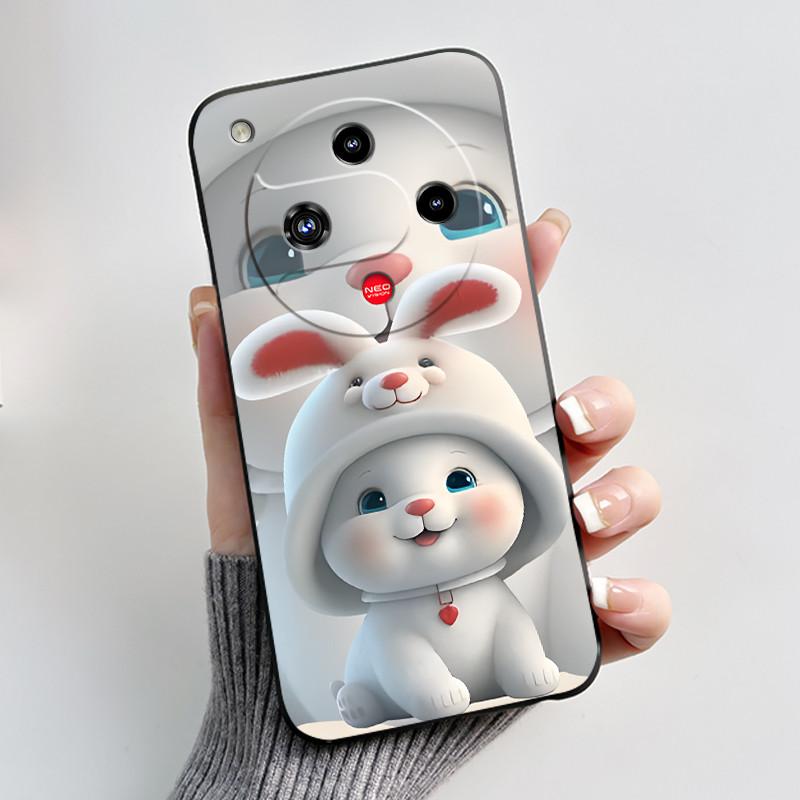 Beautiful Bumper Black Case For ZTE Nubia Focus 2 5G Z2462N Case Unique Design Printed Protective Shockproof Soft Cover