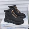 Men's Shoes New High-top Martin Boots Men's Versatile Thick-soled Non-slip Tooling Boots Short Boots Trendy Shoes