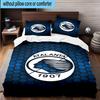 3PCS Football Atalanta League Bedding Set,Including 1pc Duvet Cover And 2pcs Pillowcases Perfect for Bedroom, Dormitory, Fan Christmas gift
