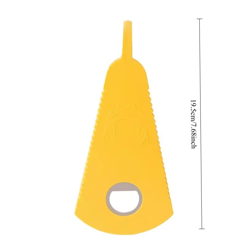 Одиночная портативная открывалка для бутылок, универсальная открывалка для консервных банок, нескользящая, экономящая труд, поворотная крышка для бутылок, открытая крышка для пива, кухонные гаджеты