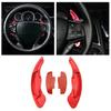 2pcs Red Aluminium Alloy Steering Wheel Paddle Shifter Extension For Honda Acura