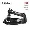 BUCKLOS Bicycle Pedal Toe Cage Spinning Bike Trainer Cycling Pedal Platform Clamp Cage Adjustable Bicycle Toe Clips Accessories
