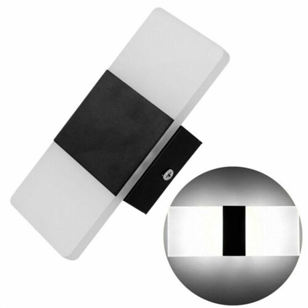 Современный светодиодный настенный светильник Up Down Cube Бра, светильник, светильник, крепление, декор комнаты