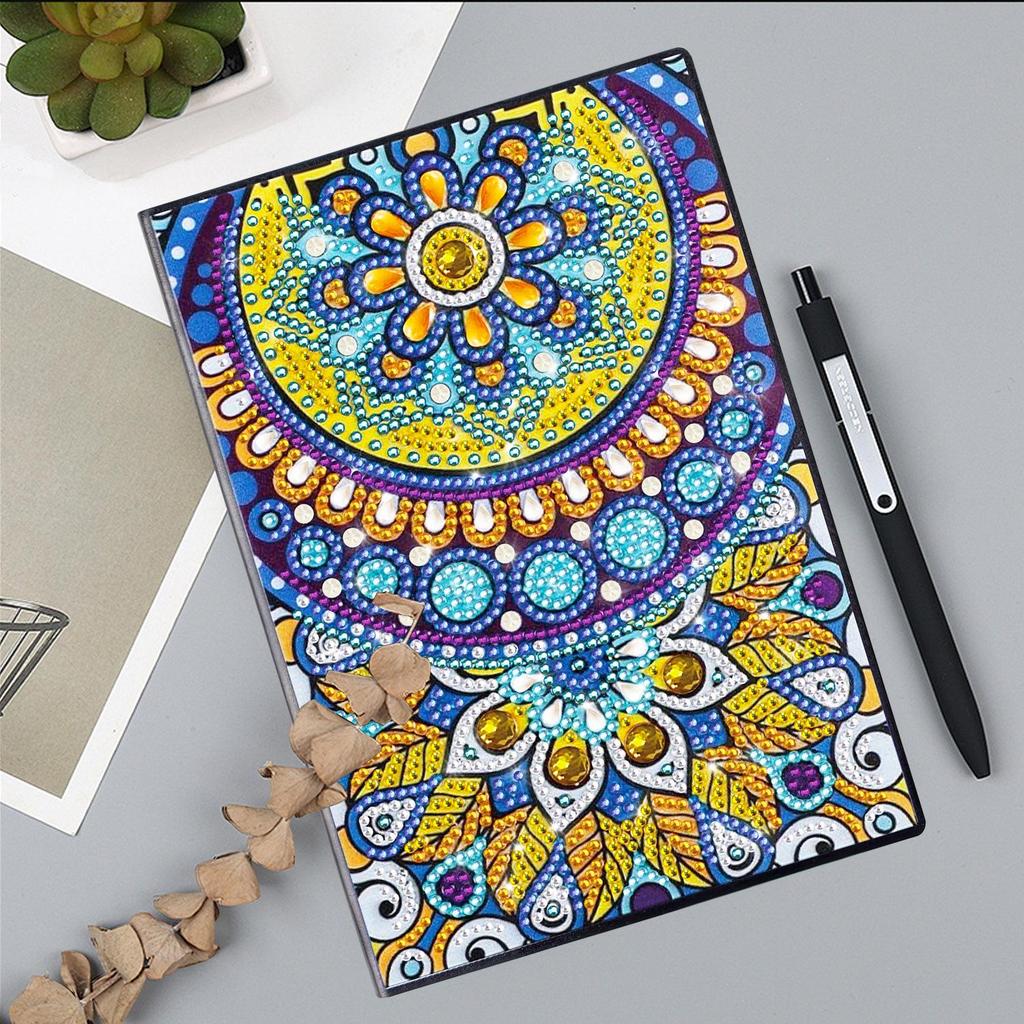 DIY Diamond Painting Business Notebook – Creative Dot Drill Writing Book for Kids