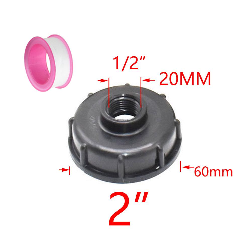 Адаптер для IBC-бака для фермы, резьба 1/2", 3/4", 1", клапан для полива, сменный клапан, садовые водяные разъемы, сливная муфта