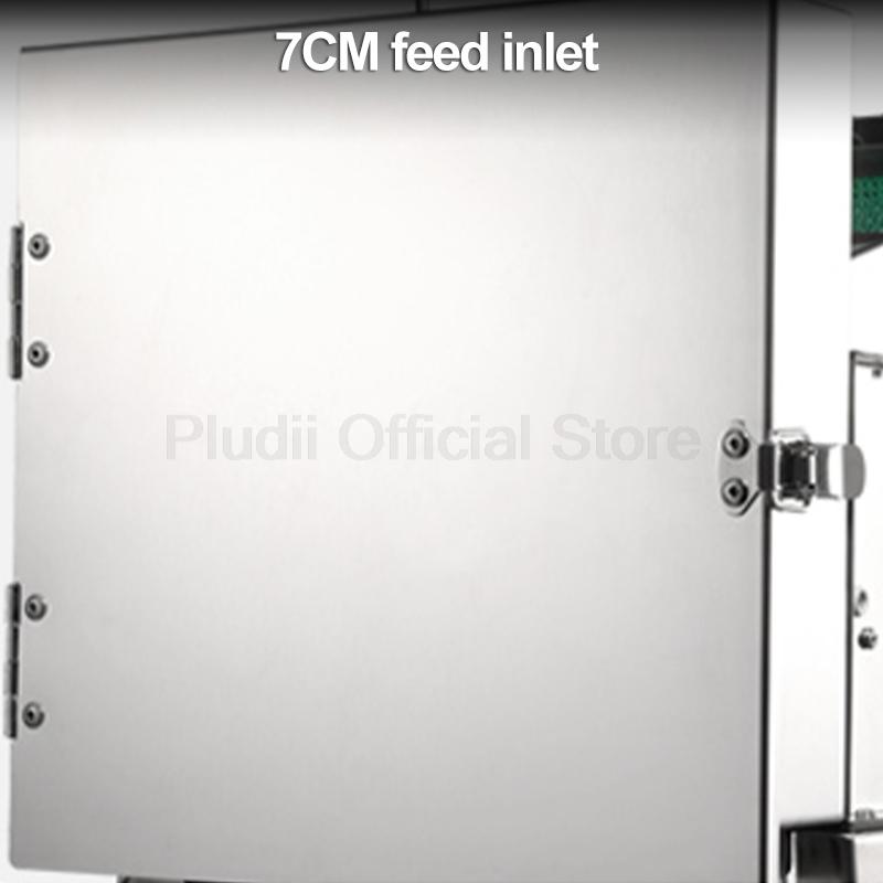 200-240W Commercial Vegetable Dicer 150-200KG/H Electric Slicer Stainless Steel Food Processor For Catering Business Food Prep