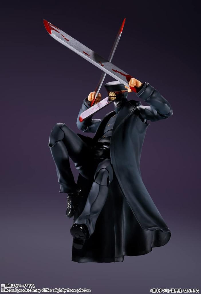 TAMASHII NATIONS S.H.Figuarts Chainsaw Man Samurai Sword, Approximately 165mm, ABS & PVC, Painted Action Figure