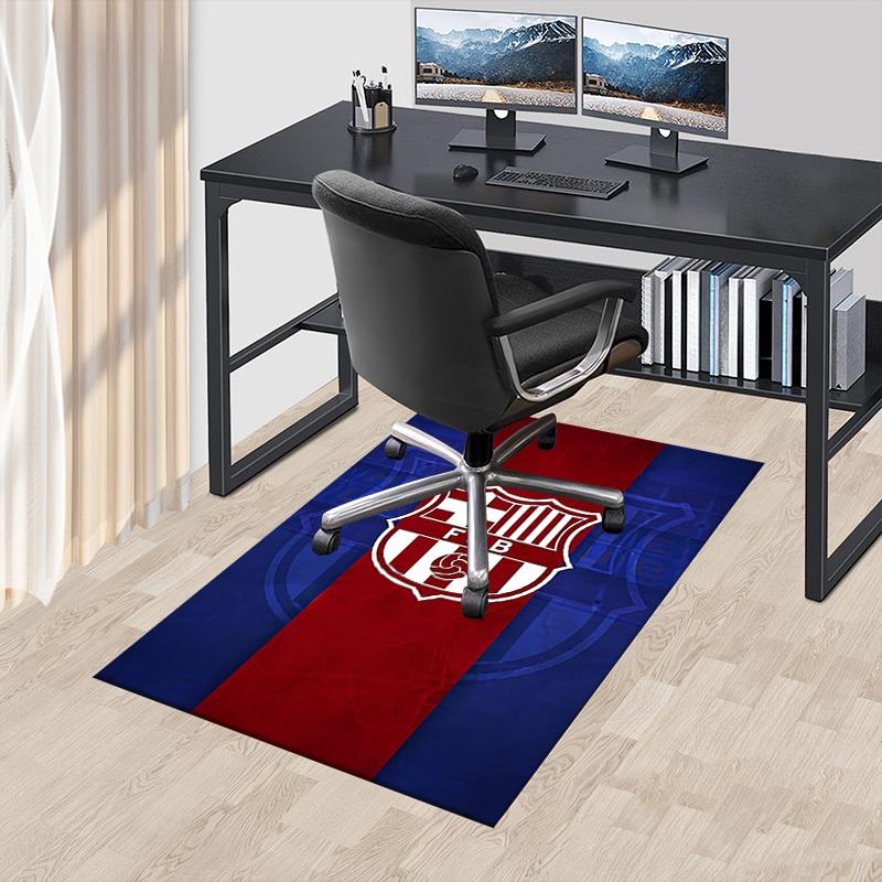 1 шт. Ковер для пола FC Barcelona Extra Large, нескользящий, для офиса, семьи, спальни, студии, ковер большого размера, ковер для помещений