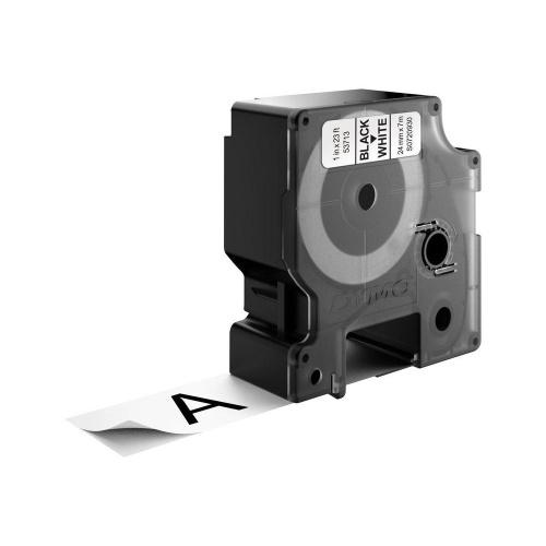 DYMO D1 Standard 53713 (S0720930) Label Tape, 24mm x 7m, Black on White