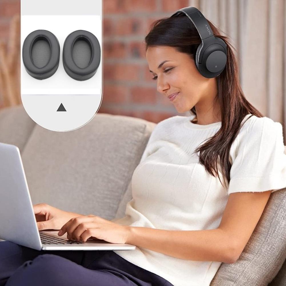 Kolip 1 пара сменных амбушюр из губки для наушников Sony Mdr-100abn Wh-h900n