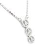 [G9060] - Silver Necklace 'Peace'
