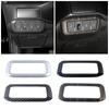 For GWM Tank 300 2024 2024 RHD LHD Black Accessories Head Light Switch Frame Trim Carbon Interior Decor Headlight Button Sticker