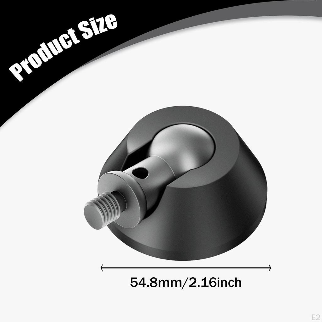 Сменная ножка штатива с шаровым шарниром, противоскользящие детали для универсального монопода с резьбой 3/8"