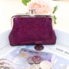 Women Small Wallet Creative Mini Coin Purse with Metal Hasp