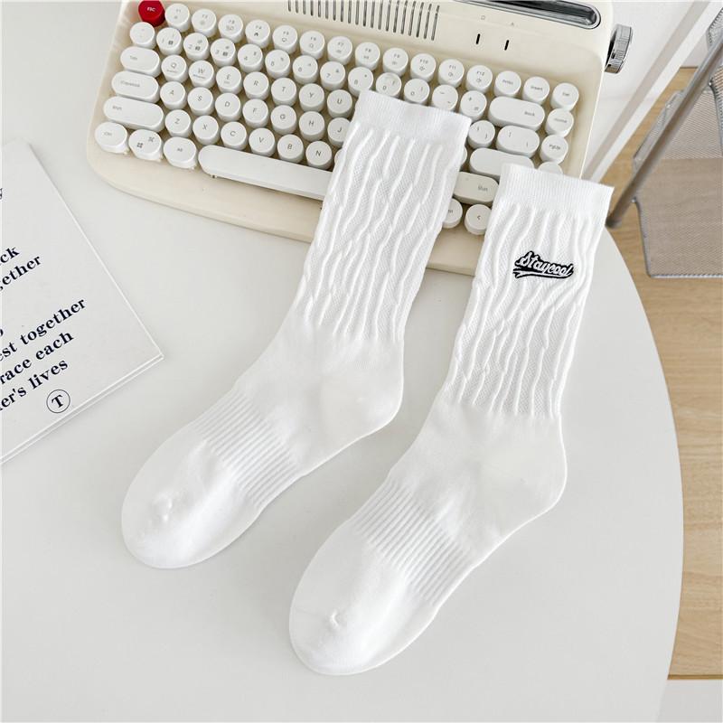 Cityboy Unisex Trendy Korean Skateboard High Street Mid-Tube Sports Socks