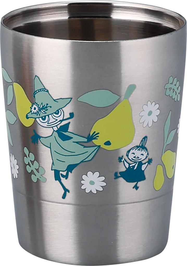 Термокружка Moomin из нержавеющей стали S Сделано в Японии Японская Yamaka Shoten Двусторонняя (260 мл) (Снусмумрик) (Корпус Китай, Живопись) MM8103-864