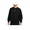 Nike Logo Printed Loose Fit Long Sleeve Sweatshirt Men Sweatshirt Black FV7354-010
