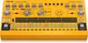 Behringer Analog Drum Machine MIDI Compatible 16 Step Sequencer with Analog Distortion Yellow USB/DIN RD-6-AM
