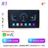 QLED 4core 2 Din Car Radio Android auto Carplay Android 13 GPS Car Audio 9 дюймов WIFI BT IPS Автомобильный мультимедийный проигрыватель