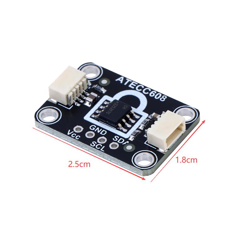 Модуль Atecc608 I2C 2.0В - 5.5В Плата-расширитель Память для ключей Совместим с Stemma Qt/Qwiic