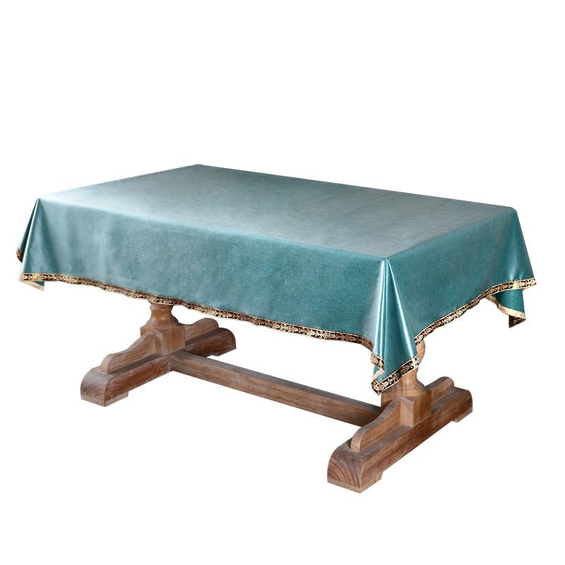 Водонепроницаемый и маслостойкий настольный коврик для гостиной, домашняя скатерть, европейский стиль, ткань для обеденного стола, ткань для журнального столика