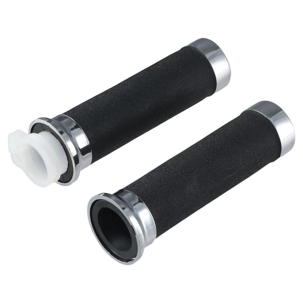Thermoplastic Rubbers Throttle Tube 25mm Right Grip For Honda VT Shadow 400/600/750