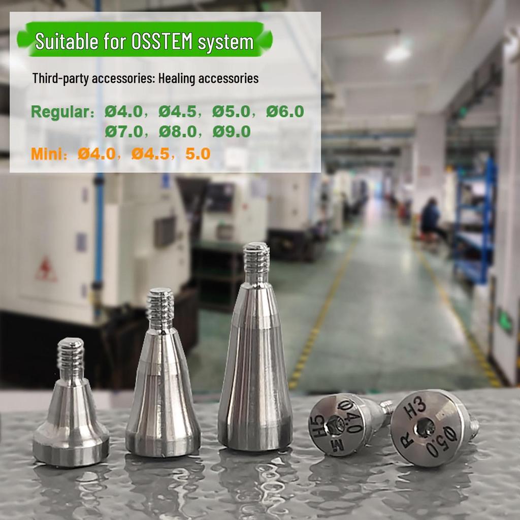 Лечебный абатмент Osstem для дентального имплантата Восстановление одного зуба