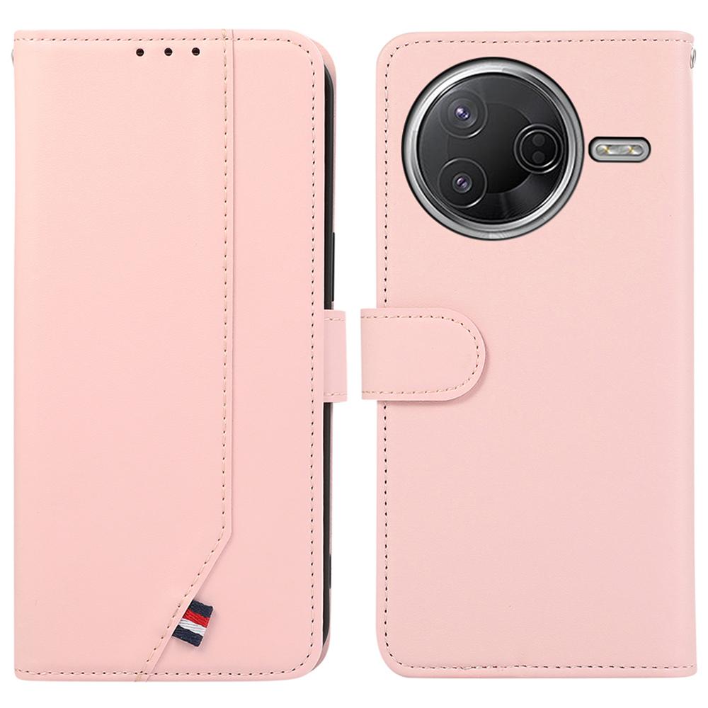 Кожаный чехол для Xiaomi Poco F7 Pro 5G/F7 Ultra 5G/Redmi K80 Pro 5G/K80 5G с RFID-блокировкой, откидная крышка для телефона