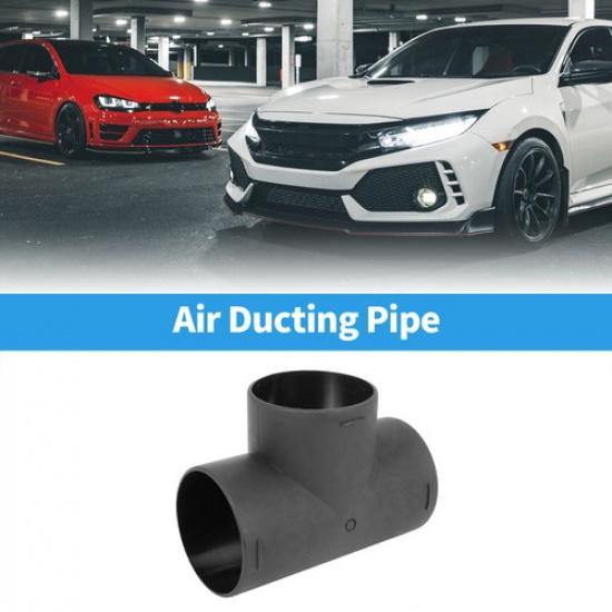 75mm Auto Car Heater Warm 3 Way Air Ducting Pipe T Shape Outlet Connector