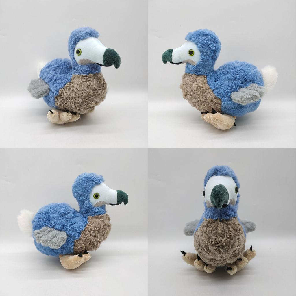 Delightful 7.8in Dodo Plush Toy Blue Bird Soft Stuffed Animal Doll Xmas Gift Home Decor