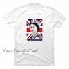 Queen 2022 Union Jack 70th Platinum Jubilee Tshirt Queen Elizabeth II Classic Tops Kawaii Corgi Dog Graphic Tops Unisex Shirt