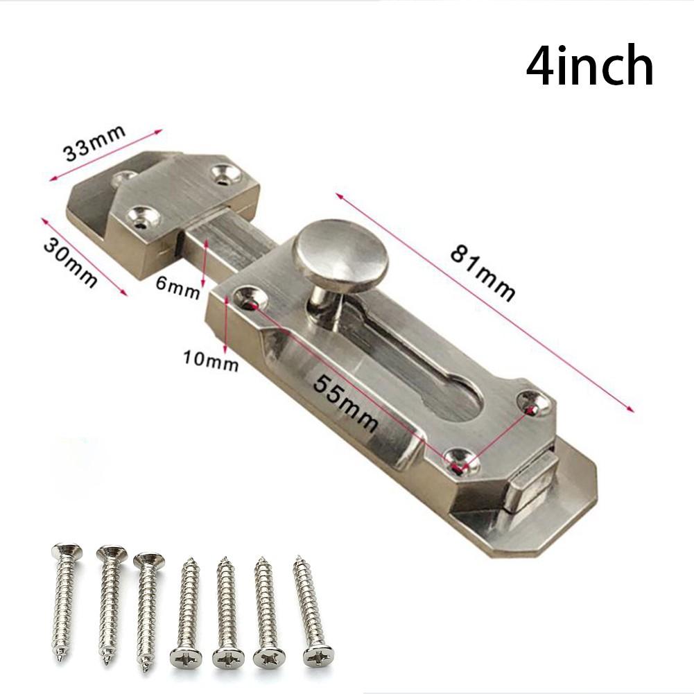 3/4inch Door Latch Lock Slide Bolt Latch Sliding Door Window Bolt Security Hardware For Gate Safety Toilet Door Lock Buckles