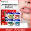 4pcs/box Lip Care Set Christmas Gifts Repair Moisturizing Nourishing Lip Balm Set