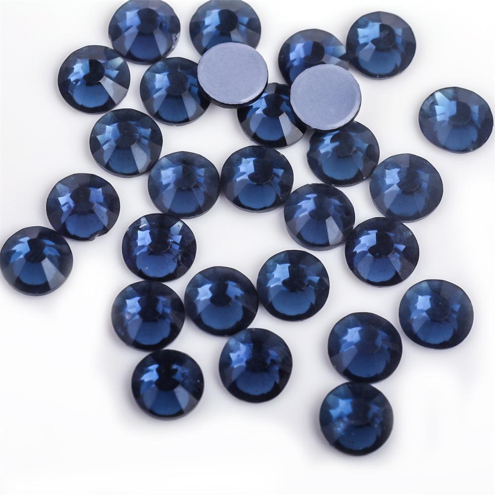 SS6-SS30 40 цветов кристалл AB лучше DMC горячая фиксация стразы, стеклянные стразы горячая фиксация термоприклеиваемые стразы швейные и тканевые украшения