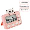 Magnetic Digital Cooking Timer with Invisible Stand Cartoon Animal Countdown-Timer Kitchen for Cooking Bake Timer LED Display