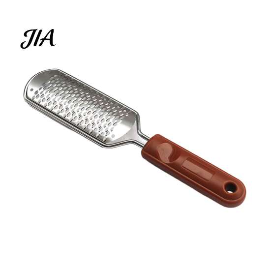 Feet Callus Remover Stainless Steel Foot File, Rasp Scrubber, Heavy Duty Shaver Metal Pedicure Tool for Hard Skin Cracked Heels Care Scrubber