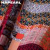 1 шт. NAPEARL Bohemian Style Patchwork Printed Country Style Semi Blackout Шторы для маленьких окон Кухня Спальня Гостиная Балкон Домашний декор